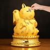 Wealth Attrace Zhaocai Cat Decoration Money Storage Pot Living Room Shop Front Desk Cashier Relocation Ornaments Gift