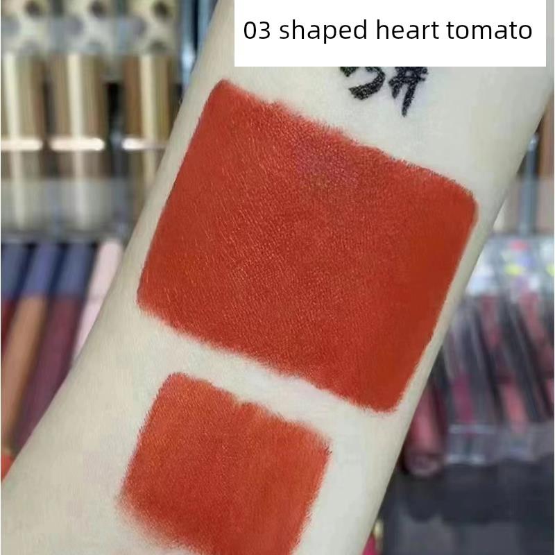 Luxurious Non-Stick Lipstick That Enhances Complexion, Cinnamon Milk Tea Bean Paste Matte Lipstick That Doesn'T Wear Off