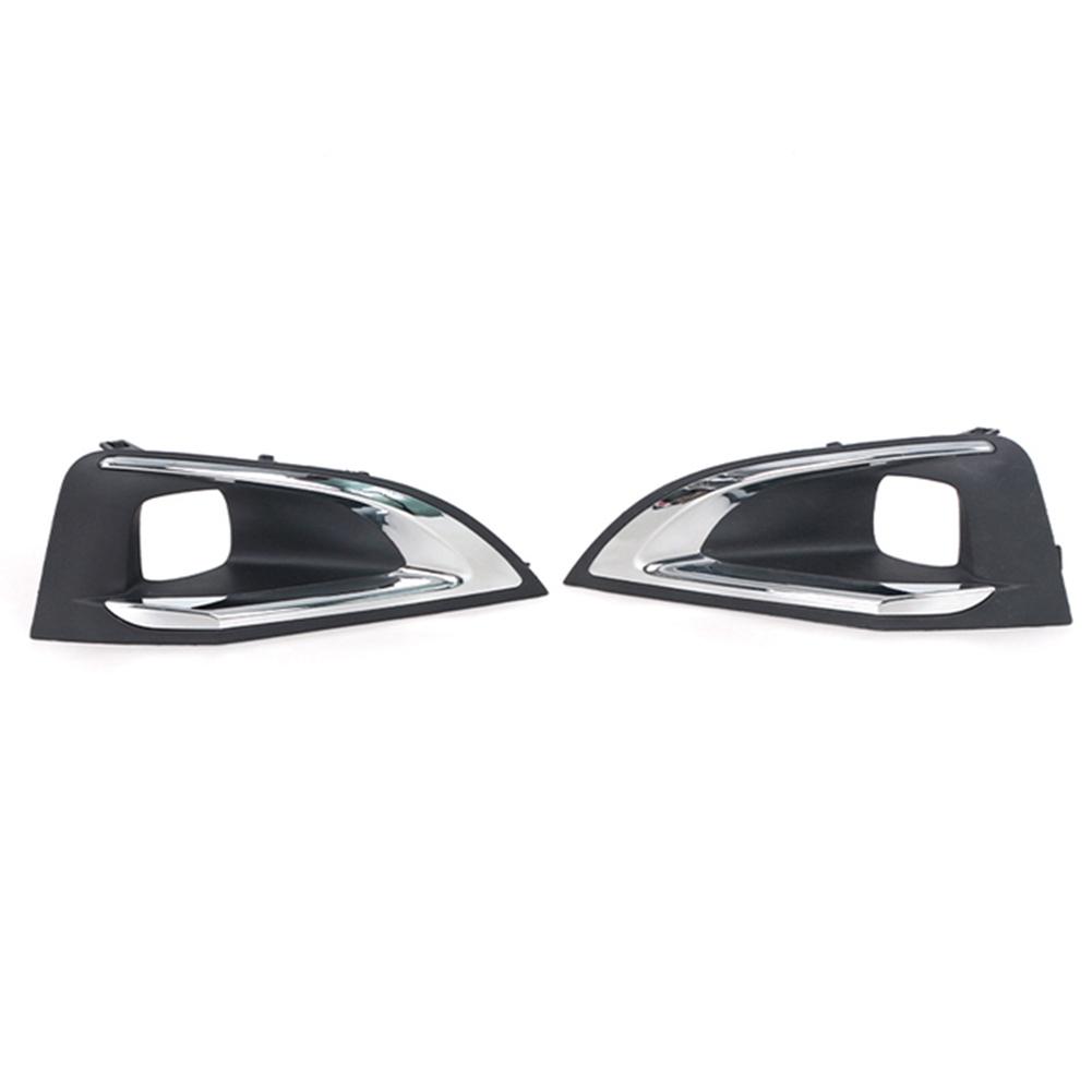 Classy-Car Front Bumper Lower Grille Fog Lamp Cover Car No Sensor Fog Light Cover For 4008 5008 GT Right