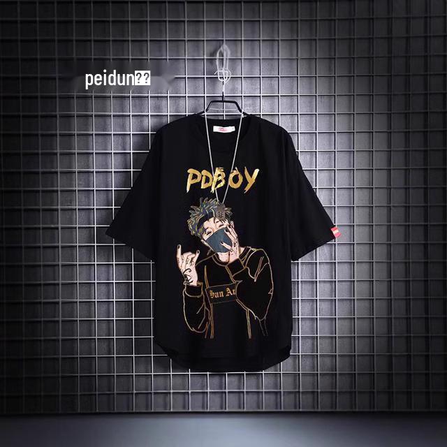 

Men s 2024 Summer Fashion Short-Sleeved Printed T-Shirt – Internet Trend Style 2XL білий