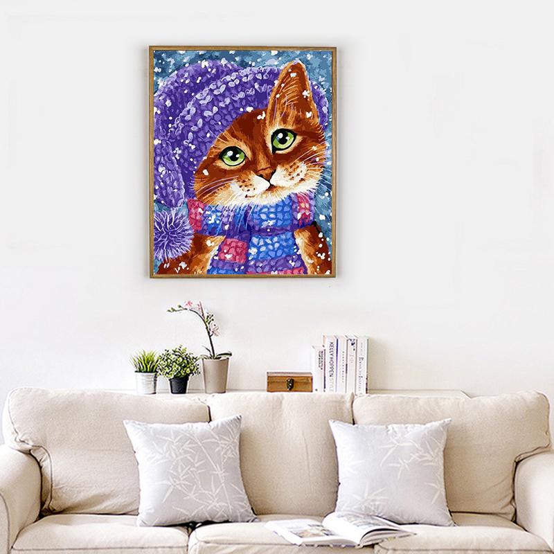 DIY 5d Farbe mit Diamanten Tier voller quadratischer Diamant Malerei Stickerei handgemachtes Geschenk Wand Kunst Dekor