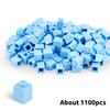 500g1x1 DlY Construction Blocks Thick FiguresBricks 2x2 Dots Instructive Creative SizeCompatible Featuring Plastic Playthings forChildren