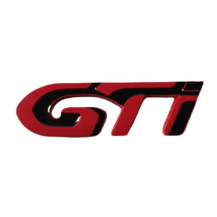Peugeot 307/206/308 GTI Rear Emblem Metal Modification Sticker