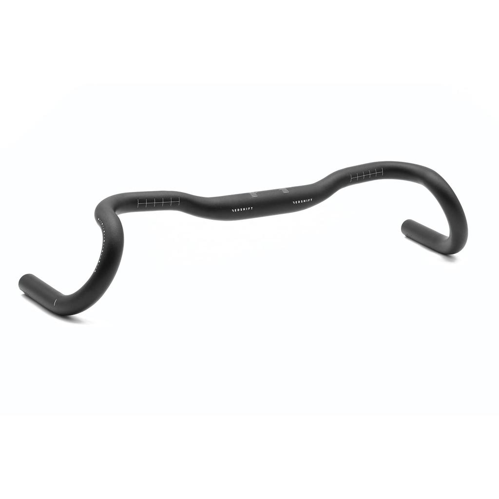 REDSHIFT Kitchen Sink Handlebar without Loop for and Commuter Aluminum Drop with 20mm of 53cm Width Road, Gravel, Touring, Bikes, Bar, 31.8mm Clamp,