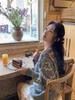 Korean-Style Age-Defying Women's Loose Knit Cardigan - Soft, Long Sleeve, 2025 Autumn Collection