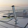 Adjustable Rod Holder Deck Mounted Boat Rod Holder Marine Gear Easy Installation Rust Resistant For Anglers