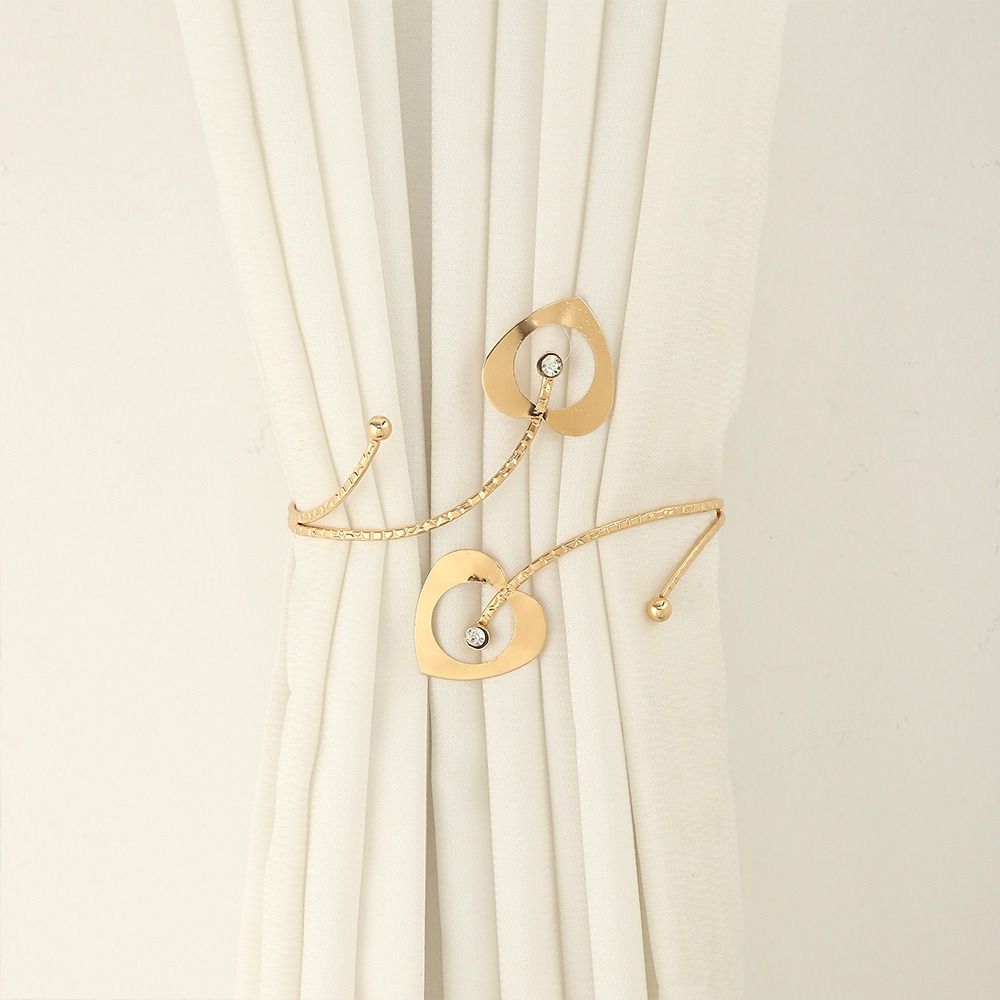 2 Stück/Set Armreif Armkette Metallvorhangband Mode Fenster Vorhang Schnallen Schmuckzubehör