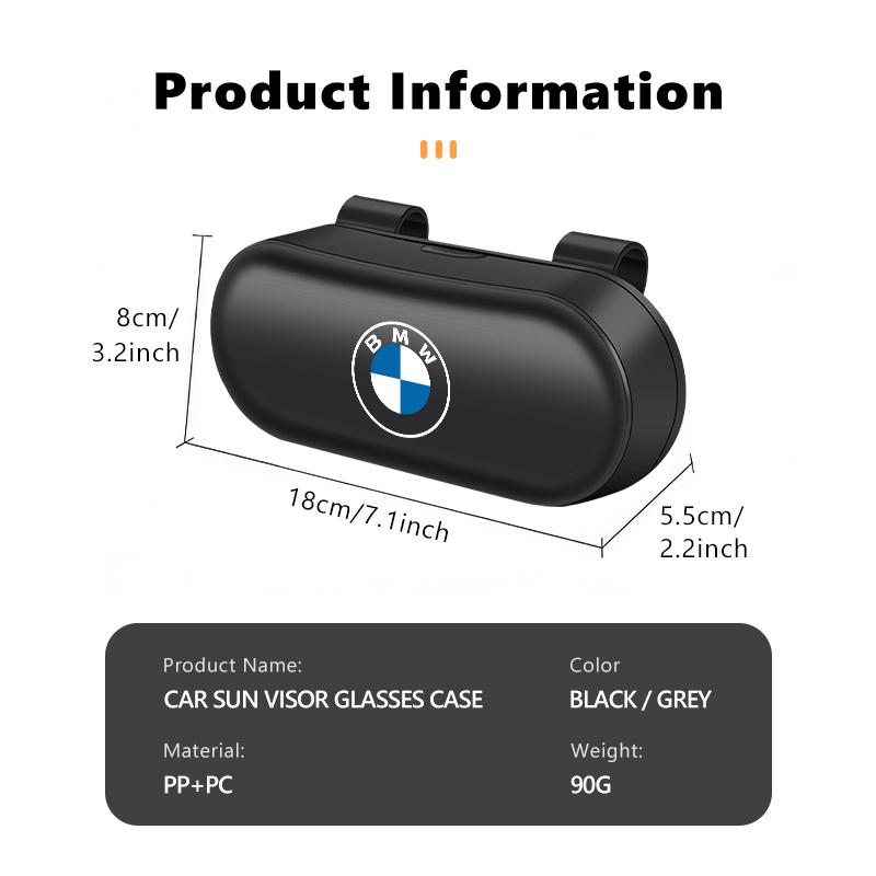 Uniwersalny daszek przeciwsłoneczny do wnętrza samochodu, schowek na okulary przeciwsłoneczne, pudełko na okulary do BMW M Performance Alpina M3 M5 M6 X1 X3 X4 X5 G20