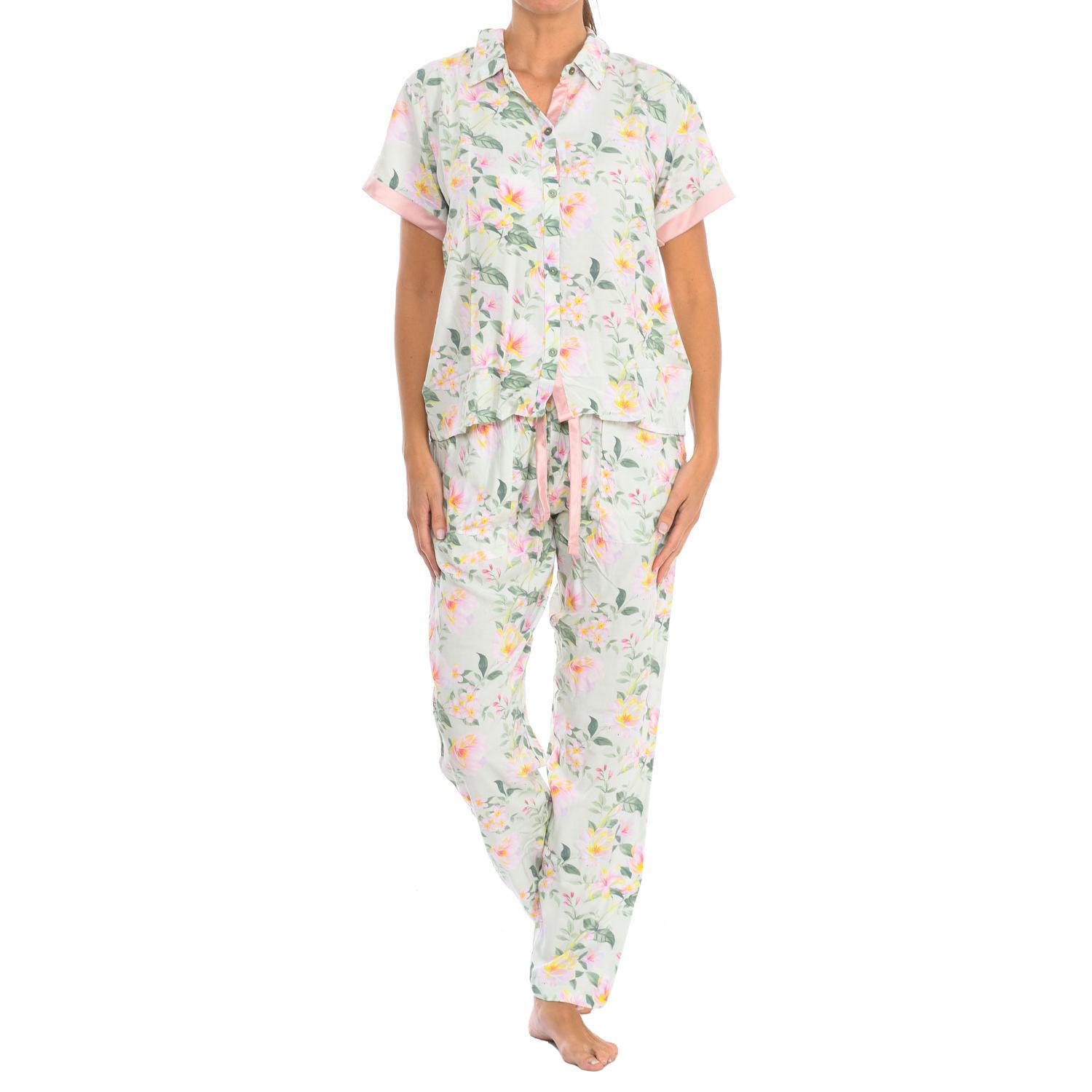 

Женская пижама с короткими рукавами и длинные брюки JJBEH0702