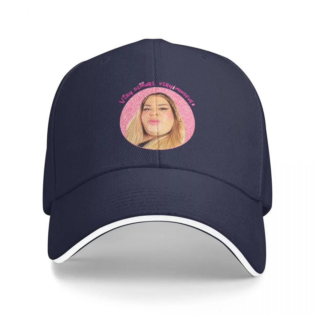 Baseball Caps Very Demure Very Mindful Funny Girl Graphic Female Male Sport Spring Hats