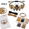 Personalisierte Schmuckzubehörteile DIY Armband-Herstellungsset, Set mit bunten Perlen und Tier-Anhängern, Handgemachtes Bastelset für Erwachsene
