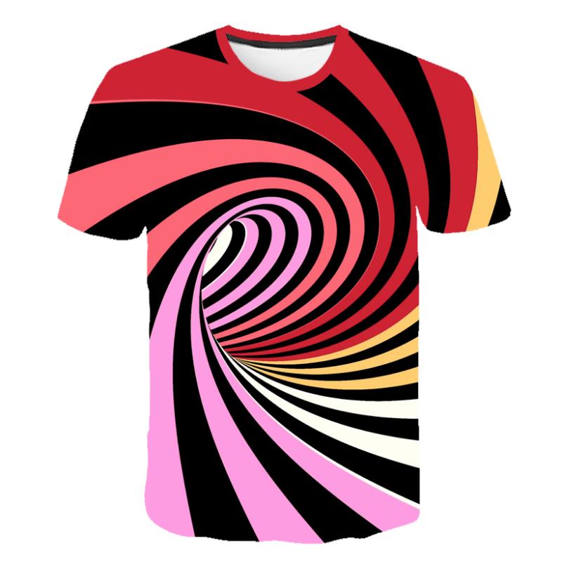 E-Chip Summer Men's T-Shirt Lights T-Shirt Punk Clothing CD T-Shirt Top T-Shirt Men's Fun 3d Printed T-Shirt Casual Top T-Shirt