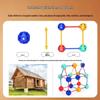 3D Interlocking Beads: Spatial Geometry Building Blocks for Kids