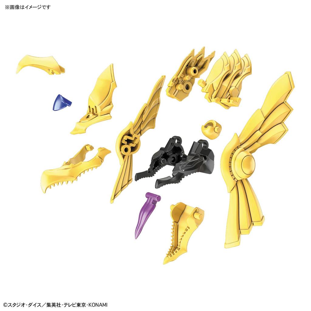 BANDAI SPIRITS Standard Amplified Duel Monsters Advent of the Three Phantom The Winged Dragon of Ra Plastic Model Figure-rise Yu-Gi-Oh! -The Gods-