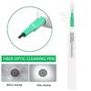 Measurement Fiber Cleaner Antistatic Resin Cleaning Pen Fiber Optic For SC ST FC E2000 One-Click FC ST Connectors