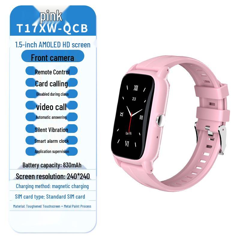 Middle School Student Smartwatch: Kids' Video, GPS, SIM Dual Call.