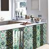 10pcs Light Luxury Style Tiles Stickers for Kitchen Wardrobe Wall Decal Home Decor Self-adhesive Crystal Hard Film Art Wallpaper