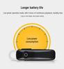 New Bluetooth Noise Cancelling Single Ear Headset with Mic & Ear Hook - Car Phone Wireless Earphones