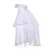 Renaissance Ruff Collar - Elegant White Detachable Neck Piece for Costumes & Historical Reenactment