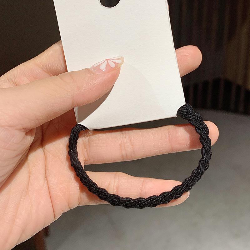 Fascia Treccia Coda di Cavallo Stile Mori: Fascia per capelli elastica fresca e unica per adulti