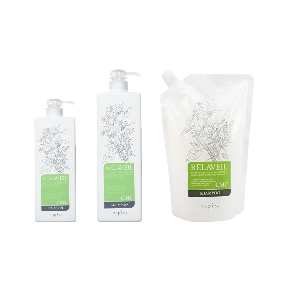 Napla Relaveil CMC Shampoo 280mL  1000mL  1000mL Refill