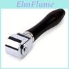 Leather Tools Making 1pc Diy Leather Crimping Roller Double Bearing Wooden Handle Manual Edge Roller For Beginners Professionals