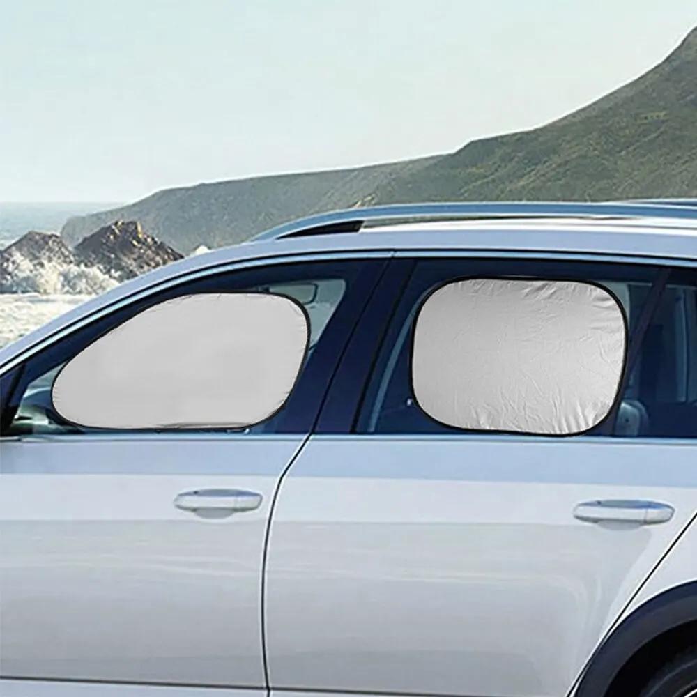 6 Pieces/Set Car Sunshade Windshield Covers Anti Snow Ice Window UV Protection Shield Reflective Sun Block Front Rear Back Side