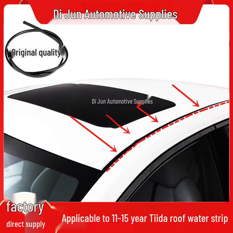 Fits Nissan Tiida Models 11-15: Roof Rubber Rain and Water Sealing Strip 11-15 Tiida Passenger s Side Right