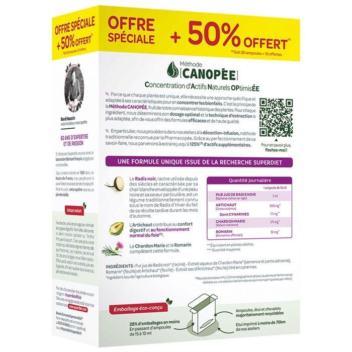 Super diet quatuor bio bien-être du foie 20 amp...