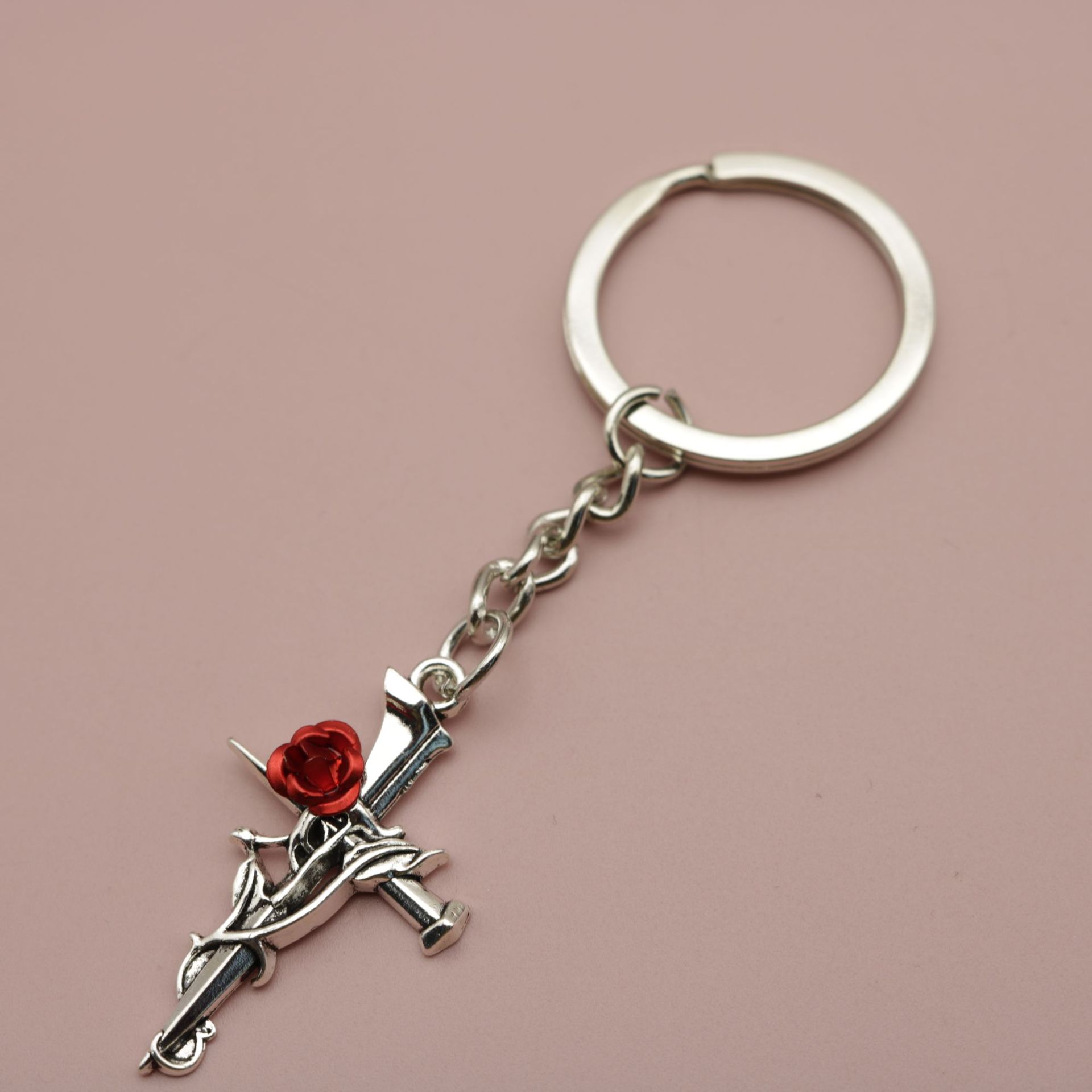 

Гарячі ювелірні вироби, мінімалістичний брелок із хрестом one size