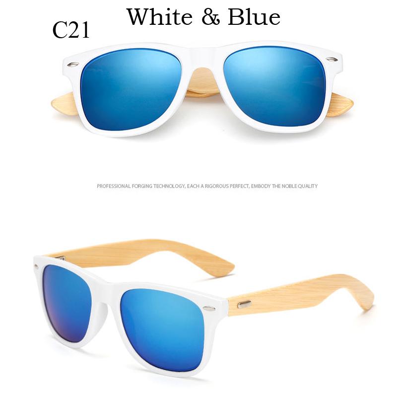 Modne Kwadratowe Okulary Przeciwsłoneczne z Drewna Bambusowego Vintage Mężczyźni Kobiety Luksusowe Projektant UV400 Drewniane Okulary do Jazdy Wędkowania