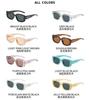 Fashion Retro Small Rectangular Punk Sunglasses For Women Vintage Square Summer Rectangle Sun Glasses UV400 Eyewear