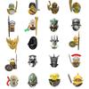 Medieval Military War Soldier Doll Building Block Spartan Soldier Crusader Roman Knight Weapon Sword Helmet Children's Toy Gifts