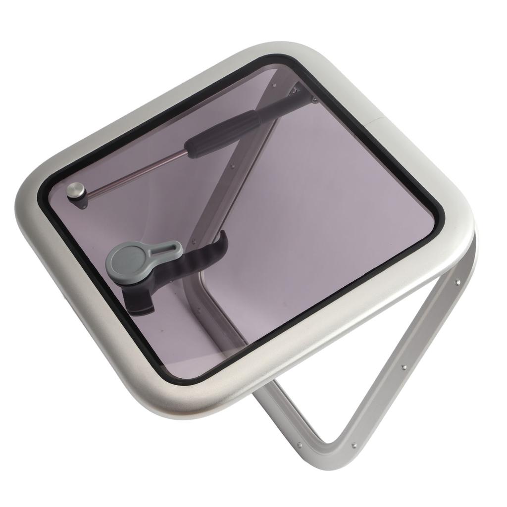 Boat Porthole Window 360 X 360mm Heavy Duty Aluminum Alloy for Yachts Boats Motorhomes