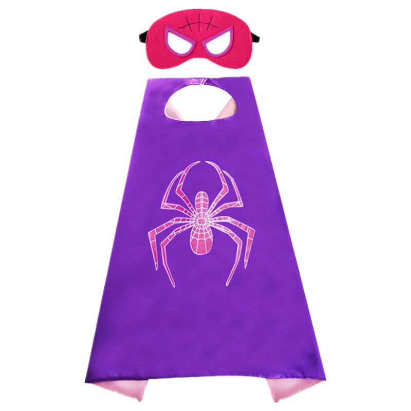 Kids' Superhero Cape & Mask Set for Halloween