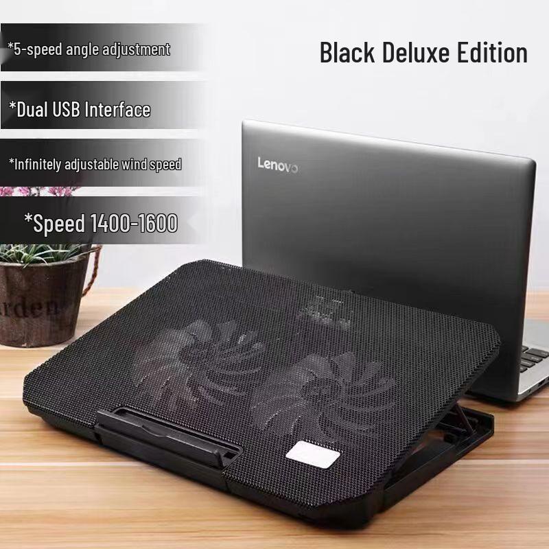 Foldable Height-Adjustable Laptop Cooler Stand for Office & Study