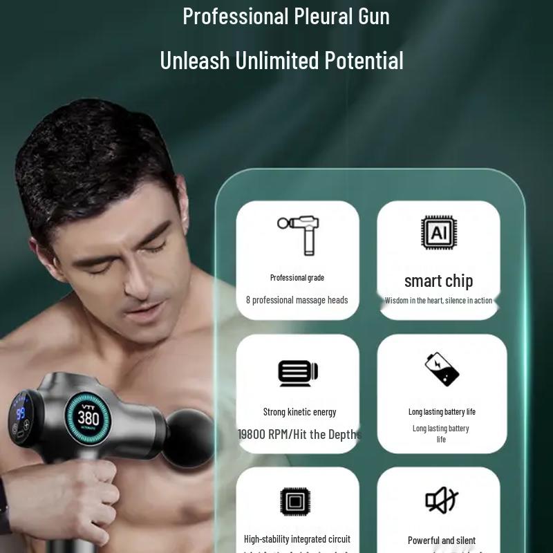 VTT Portable Mini Massage Gun CN Plug (adapter Included)