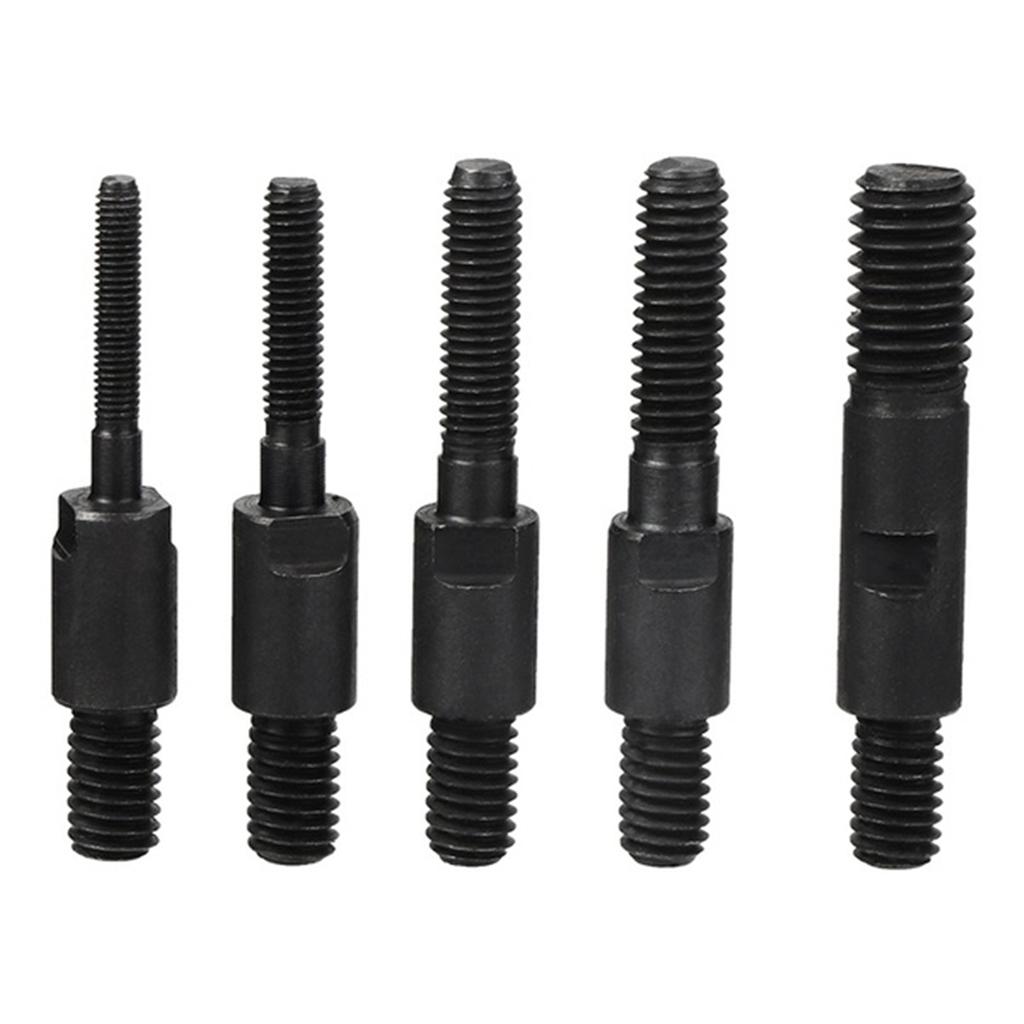 Threaded Rivet Nut Kit Mixed Aluminum Alloy Rivet Nut Gun Set M3 M4 M5 M6 M8