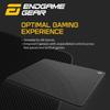 Endgame Gear Mouse Pad EM-B 490x410mm, PORON Backing, Stitched Edge, Black (EM-B EGG-EMB-490-BLK)