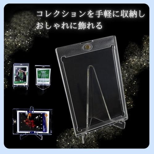 6-Piece Clear Card Stand, Easy to Use, Holds Cards, Card Holders, Racks, and Organizers for Photos, Wallets, CDs, Business Cards, Badges, and More