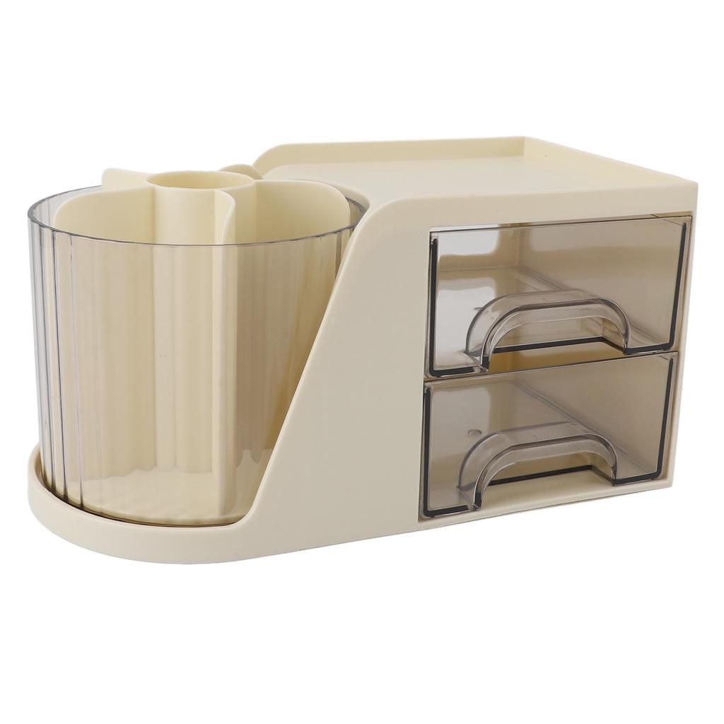 Desktop   Drawer Type Rotatable Multifunctional Stationery Holder Cosmetics Storage Box