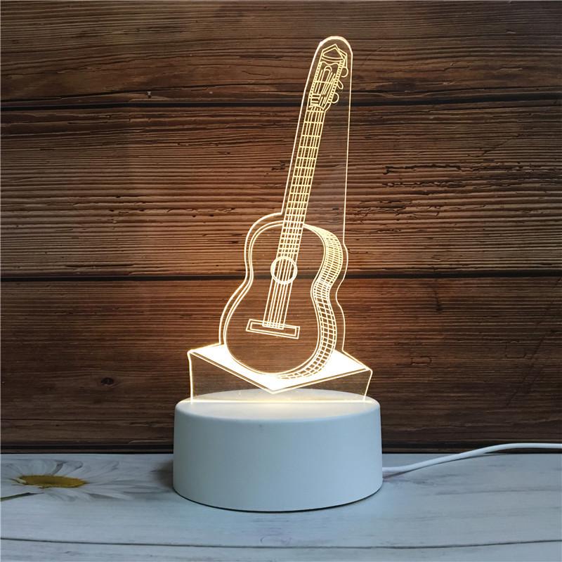 Acrylic 3D Night Light - Custom Table Lamp with Logo, Ideal for Events & Christmas Gifts
