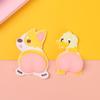 Rearview Mirror Protection Car Bumper Avoidance Collision 3D Silicone Butt Cartoon Cute Animal Anti-collision Stickers