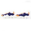 Pristine JIMMY CHOO sneakers DIAMOND Cobalt Neon Orange Calf leather Women 36 Used