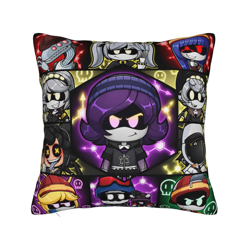Murder Drones Uzi Doorman Pillow Case Comfy Pillow Cover Kawaii Cushion Cover For Chair Sofa Home Decor