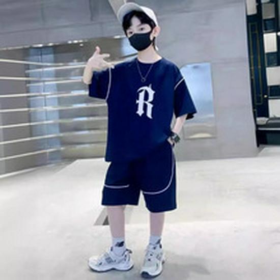 2024 Summer Sports Suit for Girls: Loose Shorts and Short Sleeves for Kids