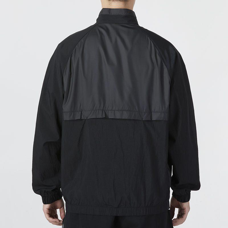 adidas Jackets Men's Black Stand Collar Moderate Other HN4751