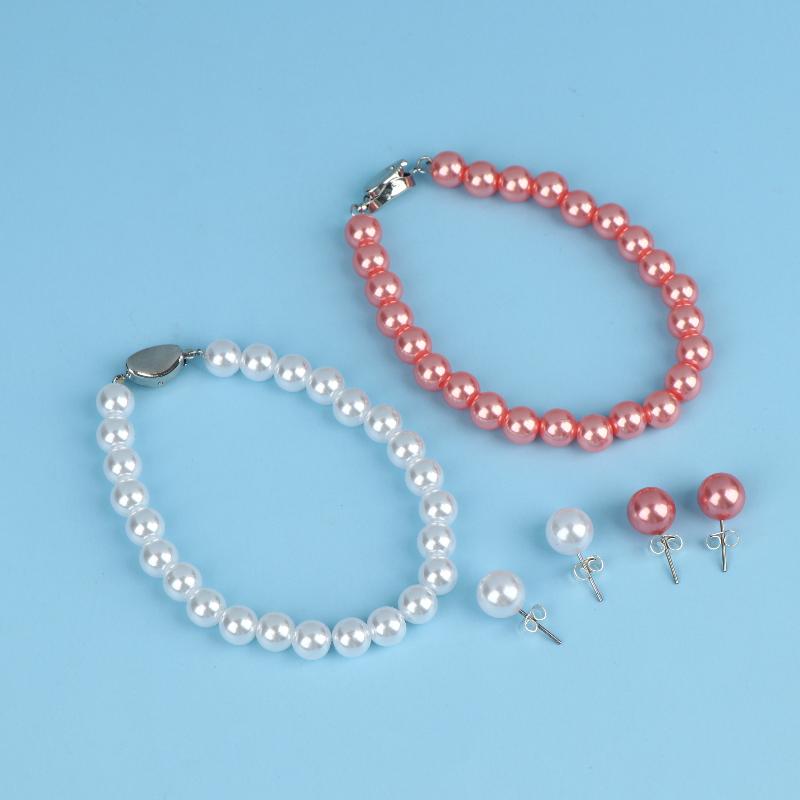 Fashionable Pearl Shell Bead Necklace Set For Women Mother'S Day Gift High-End Clavicle Chain Ins Style Jewelry