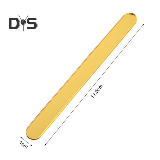 10 buc. Forme pentru bețișoare de înghețată, sănătoase, portabile, ușoare, acrilice, pentru înghețată, forme pentru artizanat pentru acadele