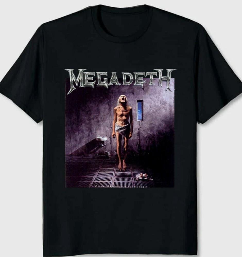 Megadeth Countdown To Extinction Черная футболка с коротким рукавом Все размеры Унисекс S